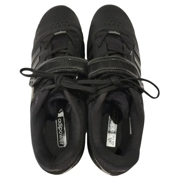 adidas gazelle silver green womens Adidas Adipower 2 Shoes - Black/Grey